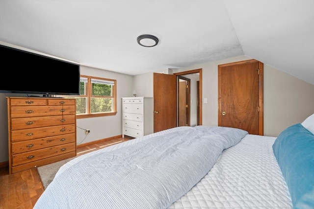 167 Green St, Abington, MA 02351 - bedroom featuring wood finished floors and lofted ceiling