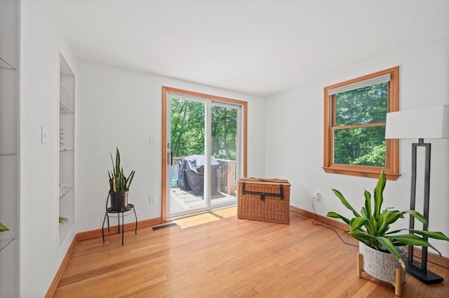 167 Green St, Abington, MA 02351 - sitting room with wood finished floors and baseboards