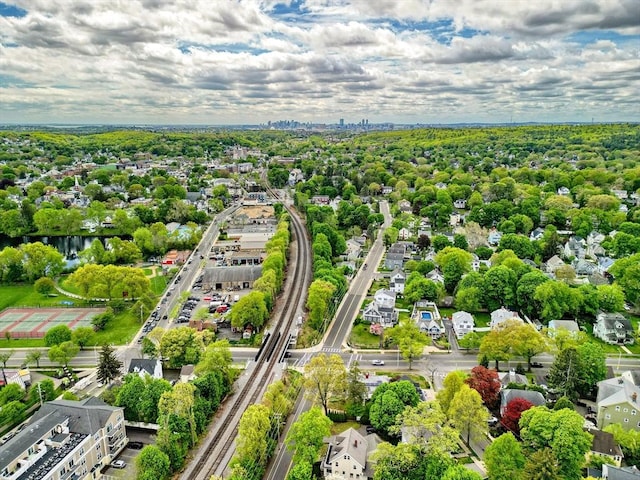 drone / aerial view