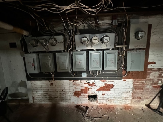 utilities with electric panel