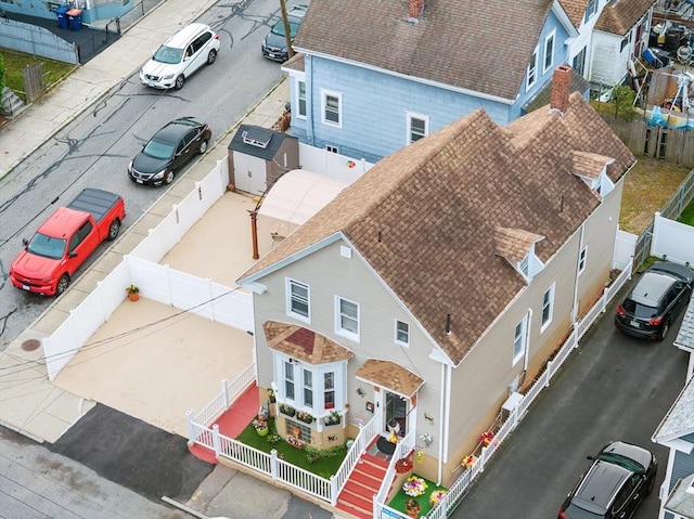 39 Crapo St, New Bedford, MA 02740 - aerial view of property and surrounding area