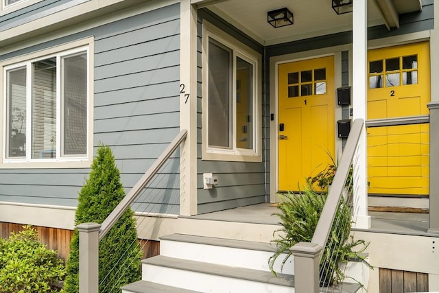 27 Central Rd Unit 1, Somerville, MA 02143 - view of exterior entry with covered porch