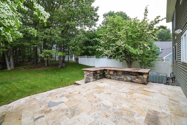10 Morgan Cir, Holden, MA 01520 - view of patio with central air condition unit