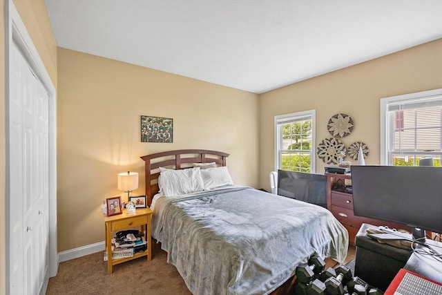 51 Spruce St Unit 51, Northbridge, MA 01534 - bedroom featuring carpet, a closet, and a desk