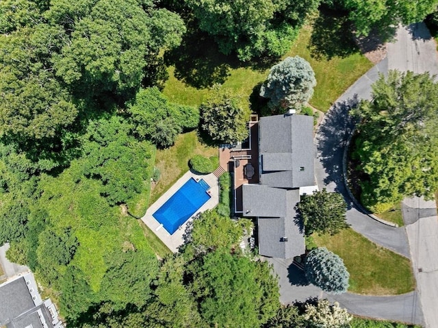 65 Myles View Dr, Duxbury, MA 02332 - aerial view of property's location featuring a pool area