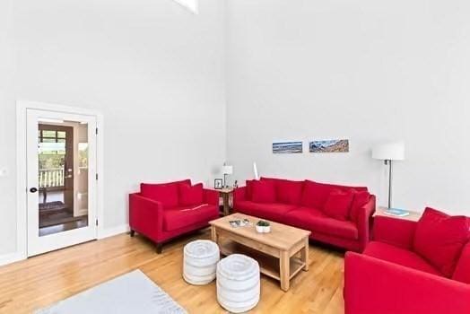 65 Myles View Dr, Duxbury, MA 02332 - living room with wood finished floors