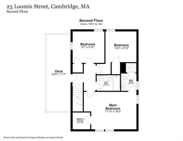 23 Loomis St Unit 23, Cambridge, MA 02138 - floor plan / room layout