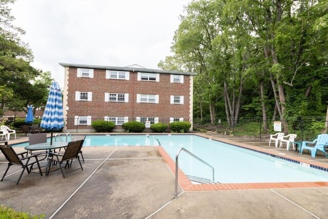 5 Cass St Unit 12, Boston, MA 02132 - community pool featuring a patio