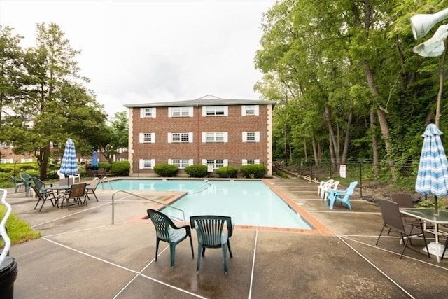 5 Cass St Unit 12, Boston, MA 02132 - community pool with a patio area