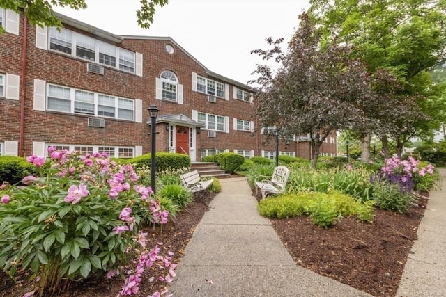5 Cass St Unit 12, Boston, MA 02132 - view of front of property with brick siding