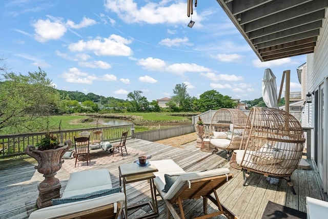 6 Rio, Gloucester, MA 01930 - wooden deck featuring a water view