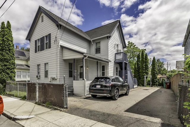 87 Lilley Ave, Lowell, MA 01850 - view of front of property featuring driveway