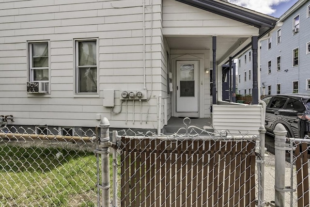 87 Lilley Ave, Lowell, MA 01850 - view of exterior entry featuring cooling unit