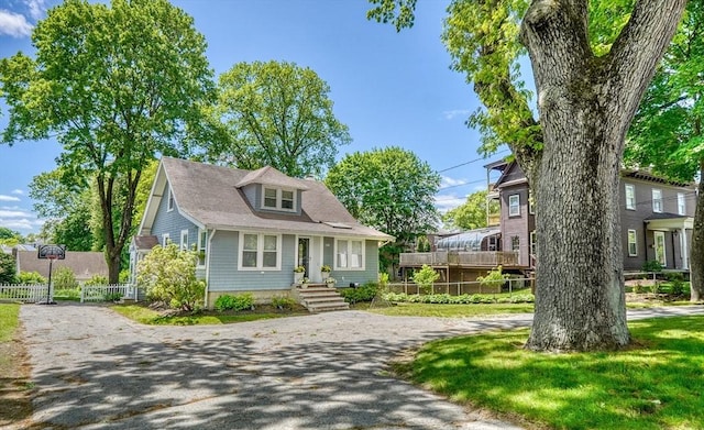 108 Needham St, Dedham, MA 02026 - view of front of home with driveway
