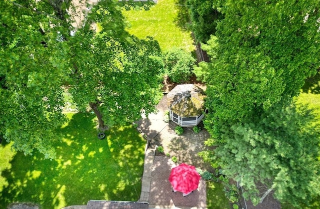 108 Needham St, Dedham, MA 02026 - drone / aerial view