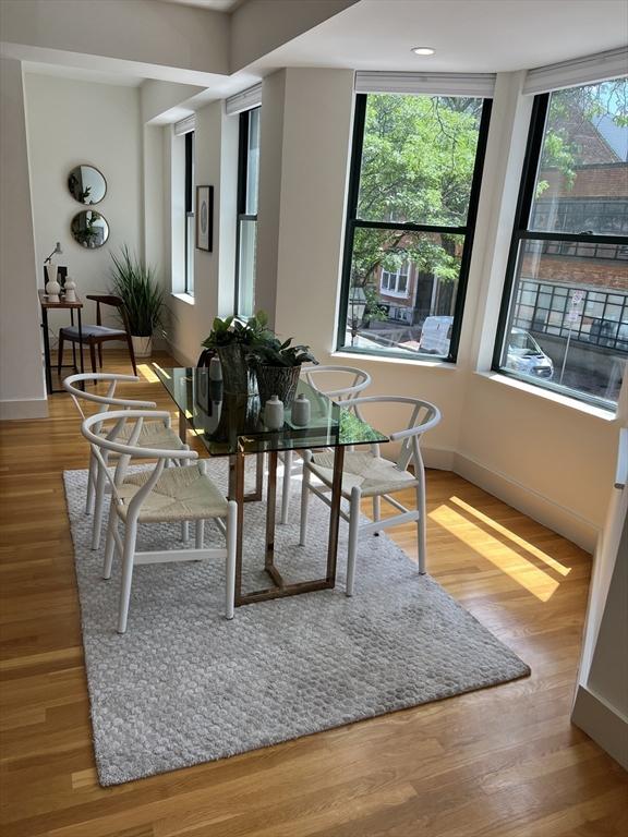 90 Broadway Unit 2C, Boston, MA 02116 - dining area featuring wood finished floors