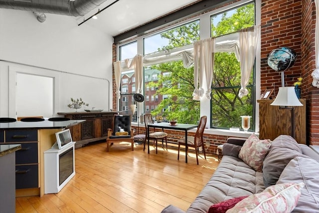 281 Essex St Unit 206, Salem, MA 01970 - sunroom / solarium with rail lighting