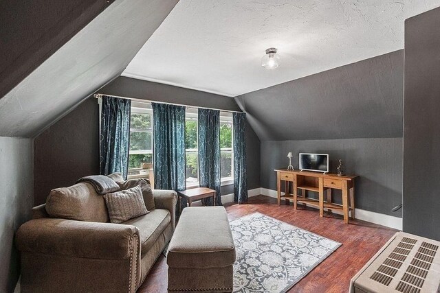 8 Holman St, Templeton, MA 01436 - additional living space featuring vaulted ceiling and wood finished floors