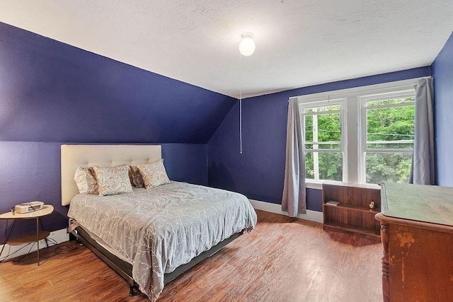8 Holman St, Templeton, MA 01436 - bedroom featuring wood finished floors and lofted ceiling