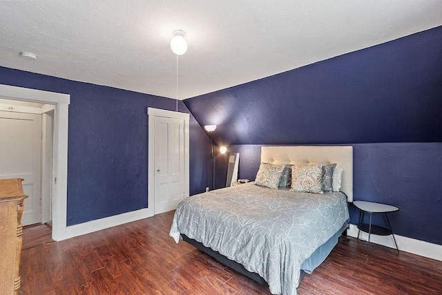 8 Holman St, Templeton, MA 01436 - bedroom featuring wood finished floors and lofted ceiling