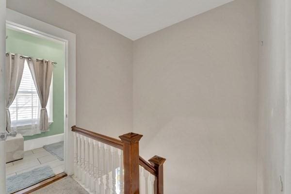 135 Pine Grove Ave, Lynn, MA 01904 - stairs featuring baseboards