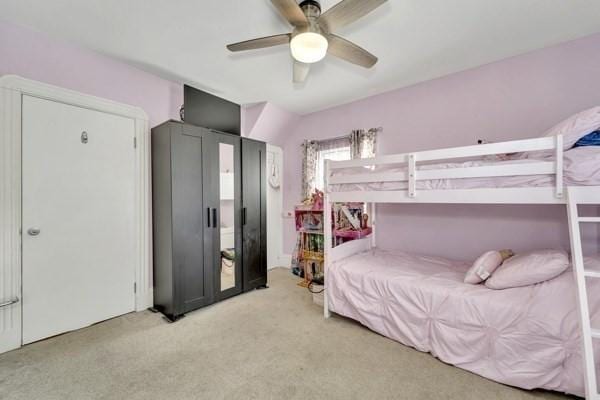 135 Pine Grove Ave, Lynn, MA 01904 - bedroom with carpet and a ceiling fan