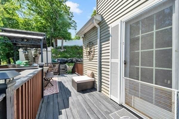 135 Pine Grove Ave, Lynn, MA 01904 - view of deck