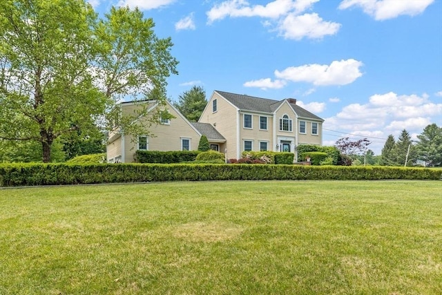 17 Maplewood Dr, Hanover, MA 02339 - colonial-style house with a front lawn