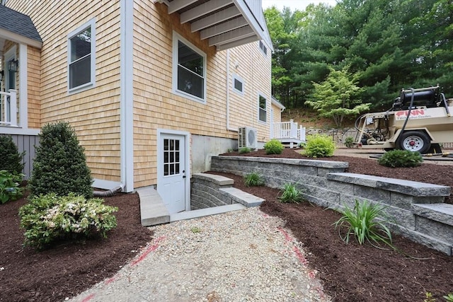 93 Hollis Rd, Plymouth, MA 02360 - view of property exterior featuring ac unit