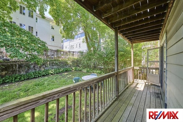 150 Nonantum St, Boston, MA 02135 - view of deck