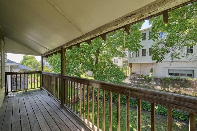 150 Nonantum St, Boston, MA 02135 - view of wooden terrace