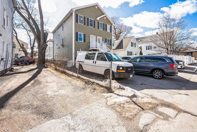 10 Clapp St Unit B, Worcester, MA 01610 - view of front of house featuring a residential view and fence