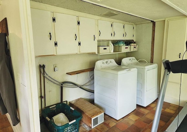 164 Worcester Rd, Westminster, MA 01473 - washroom featuring cabinet space and brick floors