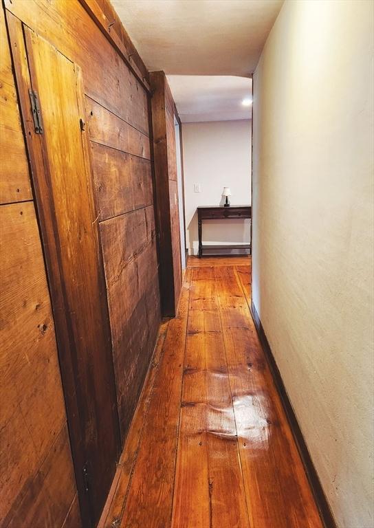 164 Worcester Rd, Westminster, MA 01473 - hallway with hardwood / wood-style flooring