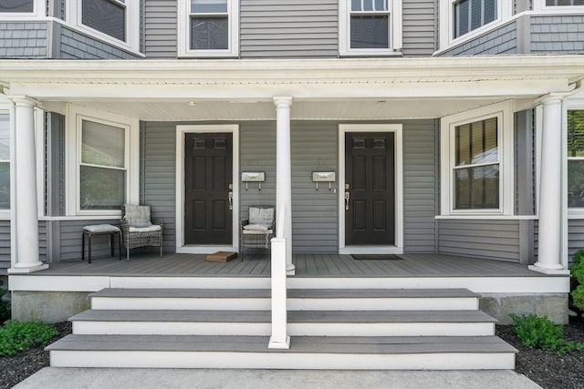 381 Hunnewell St Unit 381, Needham, MA 02494 - entrance to property with a porch