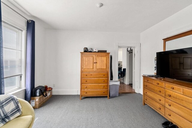 381 Hunnewell St Unit 381, Needham, MA 02494 - bedroom featuring light carpet and baseboards