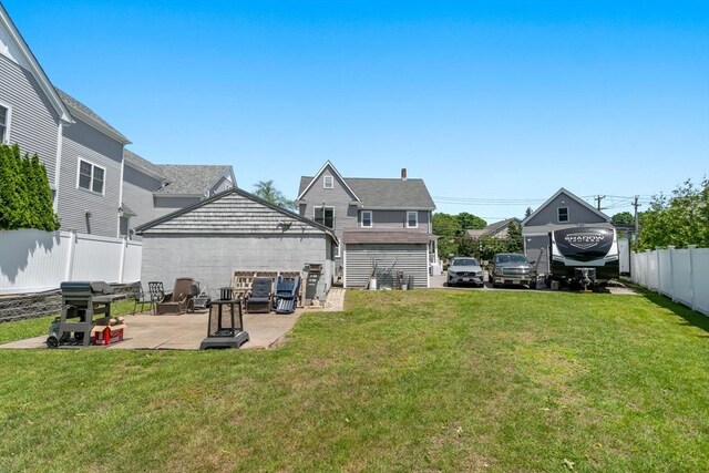 381 Hunnewell St Unit 381, Needham, MA 02494 - rear view of property featuring a patio area