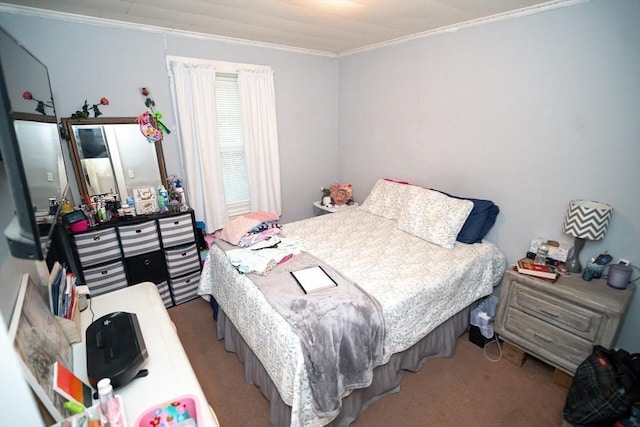 27 Morgan St, Fairhaven, MA 02719 - bedroom with crown molding and carpet