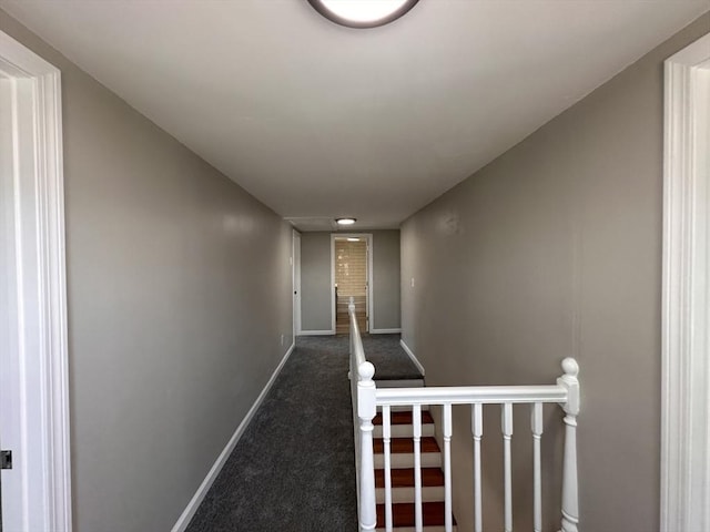 250 Gresham St, Springfield, MA 01119 - hallway with carpet flooring and an upstairs landing