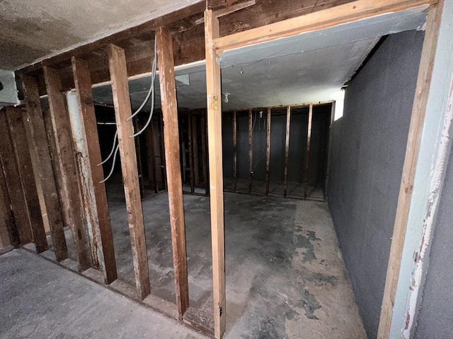 250 Gresham St, Springfield, MA 01119 - view of unfinished basement