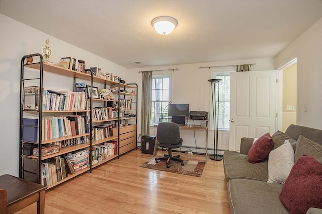 619 Pond St, Weymouth, MA 02190 - office with wood finished floors
