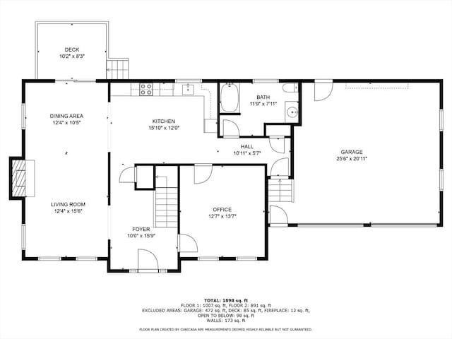 619 Pond St, Weymouth, MA 02190 - room layout