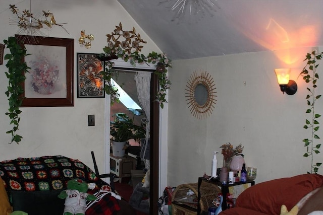 676 Bedford St, Abington, MA 02351 - living area with vaulted ceiling
