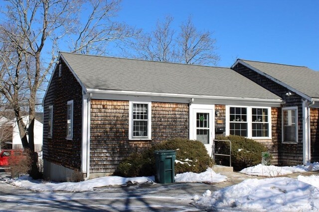 676 Bedford St, Abington, MA 02351 - view of front of home featuring a shingled roof