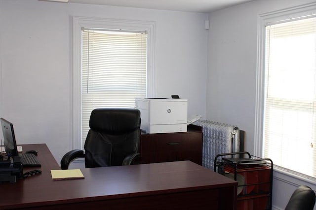 676 Bedford St, Abington, MA 02351 - office with radiator heating unit