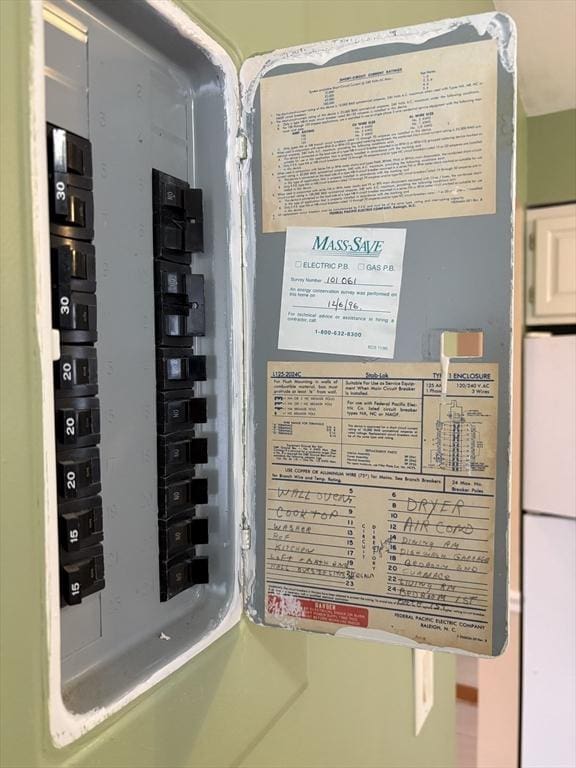 utilities with electric panel