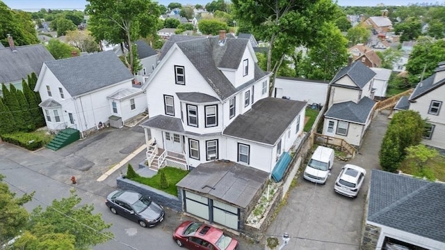 45-47 Crescent St, Swampscott, MA 01907 - aerial perspective of suburban area