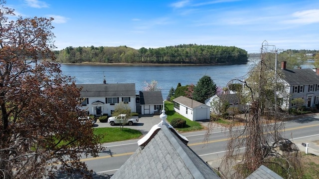 property view of water