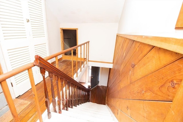 view of staircase