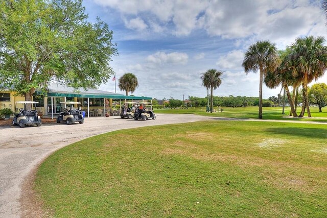 1656 Saint Clair Ave E, Fort Myers, FL 33903 - view of property's community featuring a lawn